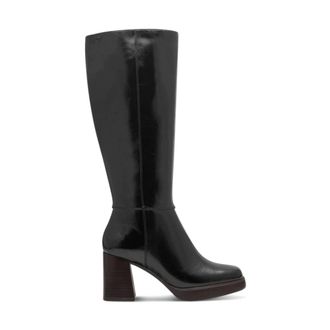 Tamaris Heeled Boots, female, Black, 6 UK, Black Closed Heeled Ankle Boots