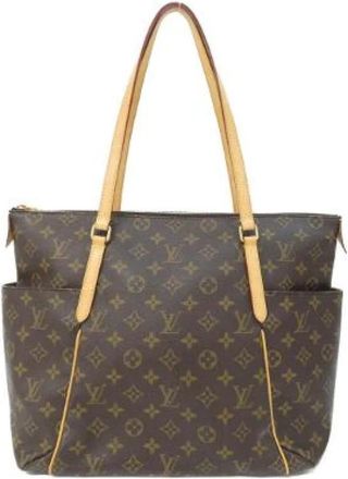Louis Vuitton Pre-owned Totally Monogram Tote Bag - Dames - Vintage Shopper - Bruin - ONE Size - Vintage