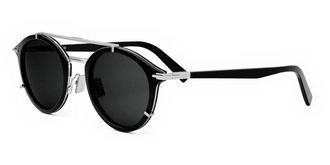 Dior DIORBLACKSUIT R7U 10A0 Mens Sunglasses Black Size 50