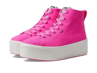 Keds Skyler Hi Lace Up Womens Shoes Fuchsia Canvas : 10.5 B - Medium