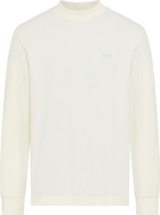 HUGO BOSS Langarmshirt »Te explorer« Rundhalsausschnitt, Saum- und Ärmelbündchen