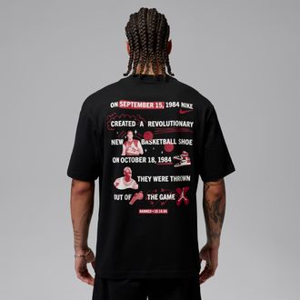 Nike Jordan Mens Jordan Brooklyn T-Shirt in Black | IR2121-010