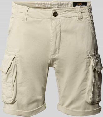 Alpha Industries Alpha Industries Shorts mit Cargotaschen Modell CREW SHORT in Offwhite, Gr&ouml;&szlig;e 30