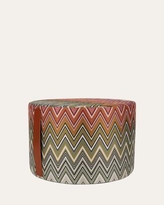 Missoni Home Birmingham Cylinder Pouf