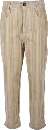 Tela Cotton Trousers - Beige