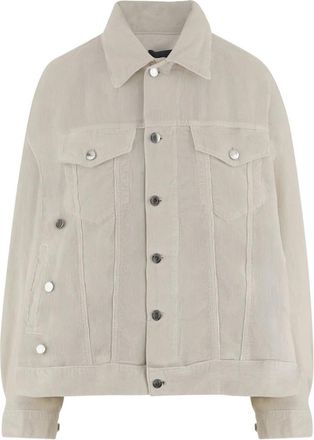 Haikure Cotton Velvet Jacket - male - Haikure - Light Jackets - White - XS - Jackets