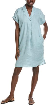 Eileen Fisher Linen-Blend Mini Dress