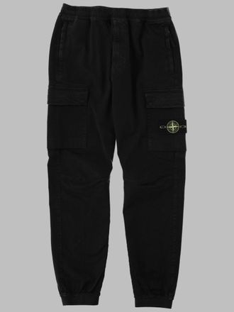 Stone Island Relaxed Fit Cargo Pants with Flap Pockets