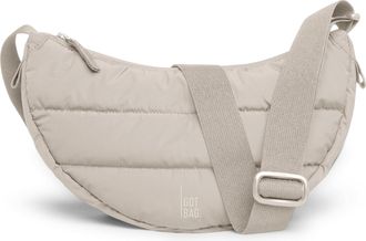 Got Bag Womens Puffer Moon Bag Small, Scallop, Medium