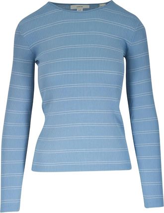 Vince Top a righe - Blu