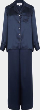 Thierry Colson The Albertine Silk Pajama Set