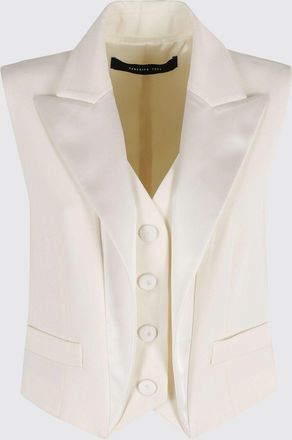 Federica Tosi Waistcoat FEDERICA TOSI Woman color Milk