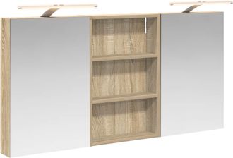 vidaXL Juego De Muebles De Ba&ntilde;o 3 Uds. 120 X 10,5 X 60,5 Cm Vidaxl