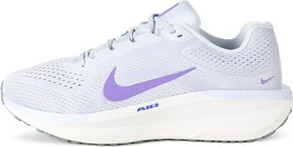 Nike Nike Womens Winflo 11 Road Running Shoes Sneaker, Pure Platinum/Ghost/Wild Violet/Concord, 3.5 UK