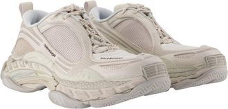 Balenciaga Womens Triple S 2 Sneakers - Balenciaga Synthetic Beige Shoes