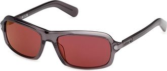 adidas OR0144 20U Mens Sunglasses Grey Size 57