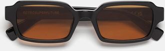 Retro Superfuture Sunglasses Carino Refined Mys Black/Orange Unisex
