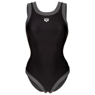 Arena Bold Lines Swimsuit Badeanzug f&uuml;r Damen | schwarz