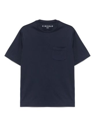 Circolo 1901 Katoenen T-shirt - Blauw