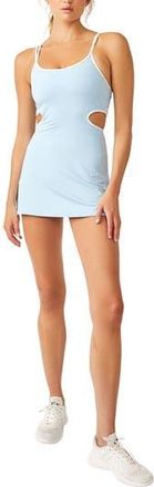 Free People FP Movement One More Serve Tennis Dress in Mediterranean Combo at Nordstrom Rack, Size Large