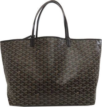 Goyard Black Coated Canvas Tote Bag (Pre-Owned)