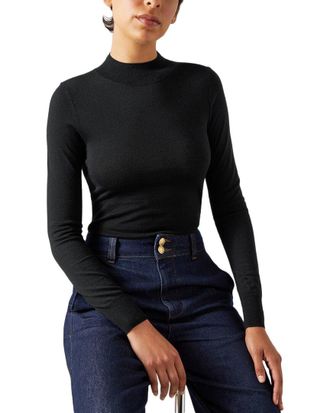 L.k. Bennett Lk Bennett Ellie Knitted Wool Top