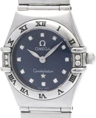 Omega Pre-owned Constellation 1567.89 Orologio da polso - - Pre-owned - Donna - Blu - ONE SIZE