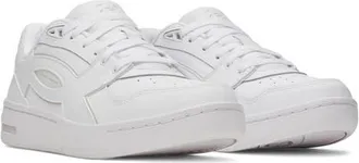 Under Armour UA Flex Sneaker in White/white/distant Gray at Nordstrom, Size 10.5