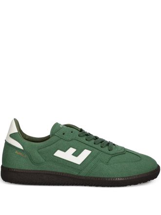 Flamingos Burela Slim logo-patch sneakers - Groen