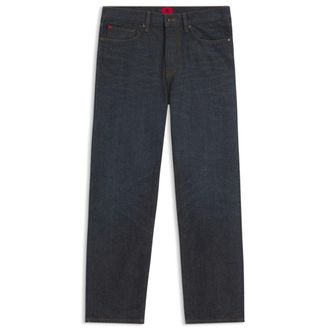 HUGO BOSS x RB regular-fit jeans in blue denim