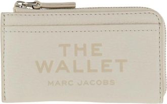 Marc Jacobs De Top Zip Multi Portemonnee van Leer - Dames - Portefeuilles - Wit - ONE Size - Leer - Accessoires