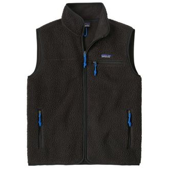 Patagonia Retro Pile Vest Fleecegilet f&uuml;r Herren | schwarz