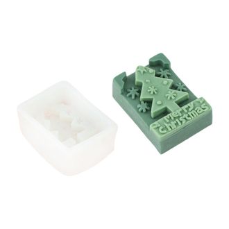 OEM Molde De Silicona Para Velas En Relieve, - Silicona Navide&ntilde;a T