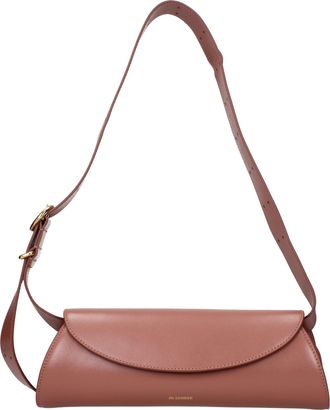 Jil Sander Pink Leather Crossbody Womens Bag