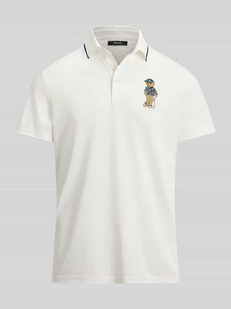 Polo Ralph Lauren Poloshirt mit Polo Bear-Print in Weiss, Gr&ouml;&szlig;e XXL