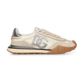 Dolce & Gabbana Sneakers, male, Multicolor, Size: 10 1/2 US Athletic Fabric Sneakers