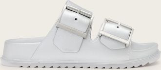 AllSaints Thermoplastic Polyurethane Sian EVA Buckle Sandals, Size: UK7.5/US10.5/EU40.5