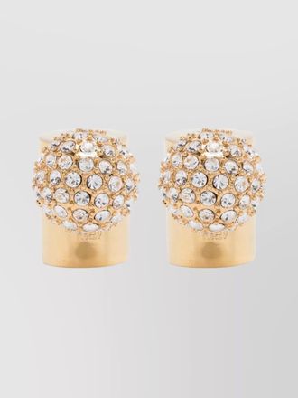 Jacquemus brass earrings