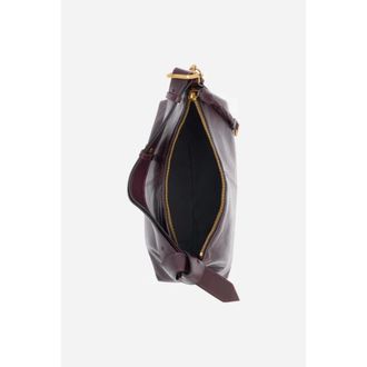 La Martina Tassen, Dames, Bruin, ONE Size, Leer, Abdina Bag Porto