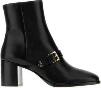 Prada Black Tronchetti Boots