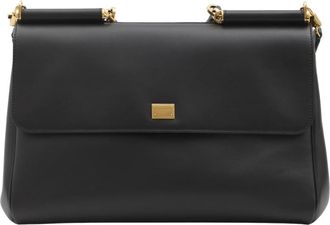 Dolce & Gabbana Handbags - Dames - Handtassen - Zwart - ONE Size - Leer - Tassen