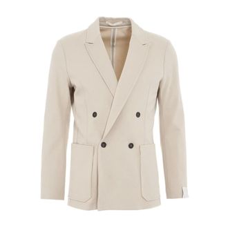 Paolo Pecora Heren, Jassen, Beige, Maat: S