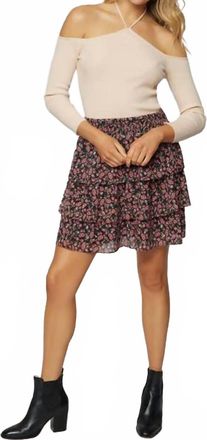 Lost + Wander Sandy Rock Long Sleeve Off The Shoulder Top