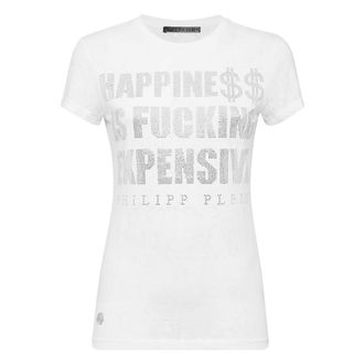 Philipp Plein Dames, Tops, Wit, Maat: XL Katoen
