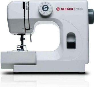 Singer Macchina da Cucire Semiautomatica Singer M1005 Elettrica Portatile Bianca
