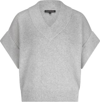 Tramontana Dames, Truien, Grijs, Maat: M Wol