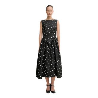 Stine Goya Dames, Jurken, Zwart, Maat: XS Viscose