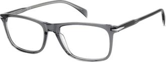 Eyewear by David Beckham Glasses, male, Gray, Size: 55 MM 1213 CBL Eyeglasses