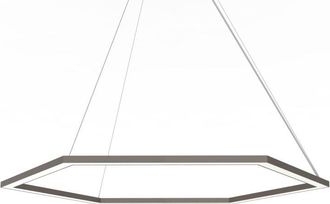 Lumicom Esagono L&aacute;mpara De Techo &Oslash;90 Monocolor Brillo