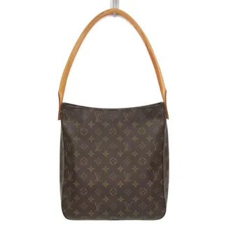 Louis Vuitton Looping Monogram Canvas Brown Canvas Handbag (Pre-Owned)